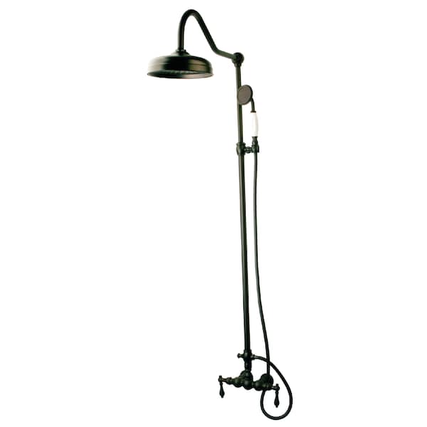 Shower Combo, 2, Tub Wall Mount, Oil Rubbed Bronze